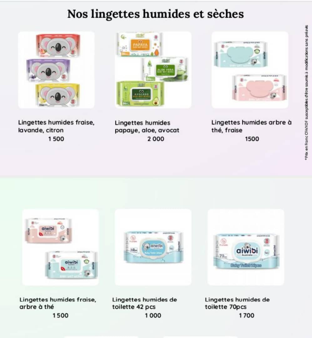 Lingettes 